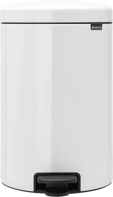 Мусорное ведро Brabantia NewIcon NewIcon 111846 20 л, для кухни, белое