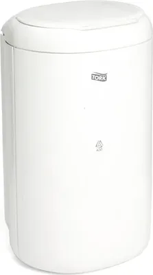 Мусорное ведро Tork Elevation 564000 5 л, подвесное, белое