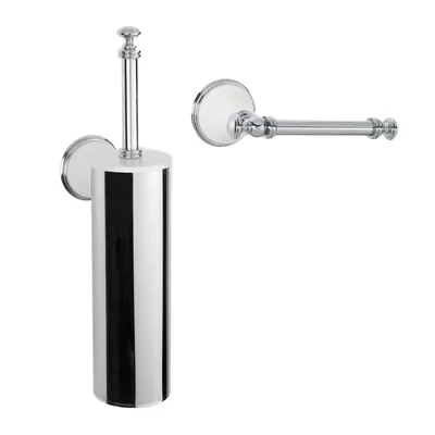 Набор Держатель Tiffany World Harmony TWHA019bi/cr + Ершик TWHA220bi/cr
