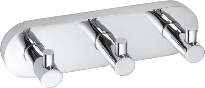 Крючок Bemeta Omega 104405232 глянцевый хром, на шурупах