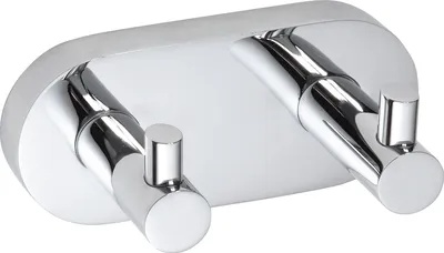 Крючок Bemeta Omega 104405202 глянцевый хром, на шурупах