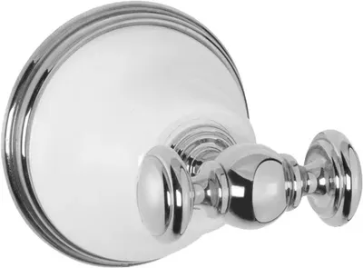 Крючок Tiffany World Harmony TWHA016bi/cr белый, хром, на шурупах