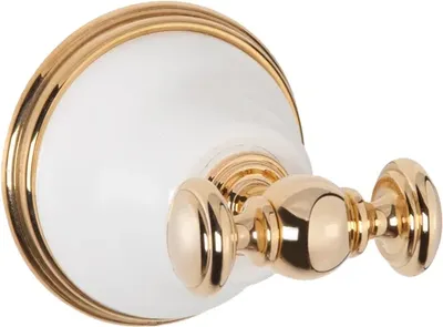 Крючок Tiffany World Harmony TWHA016bi/oro белый, золото, на шурупах