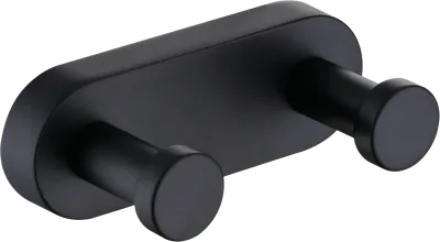 Крючок Raglo R300.052.06 черный, на шурупах
