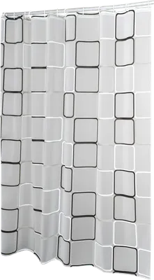 Штора для ванной Ridder Modern Retro 180х200, полупрозрачная