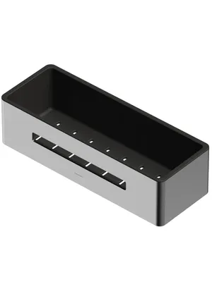 Полка для душа WHITECROSS Ergo ER2280NIB подвесная, брашированный никель (brushed nickel)