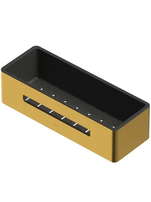 Полка для душа WHITECROSS Ergo ER2280GLB подвесная, брашированное золото (brushed gold)