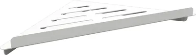 Полка для душа Bemeta White 102308264 угловая, подвесная, белая (white)