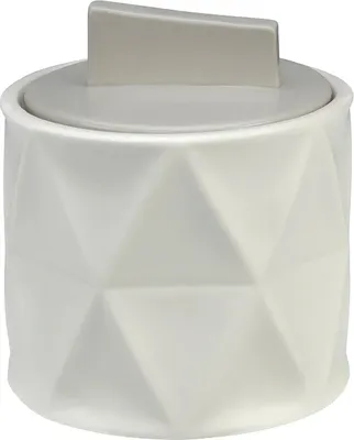 Контейнер Creative Bath Triangles Triangles глянцевый белый, настольный