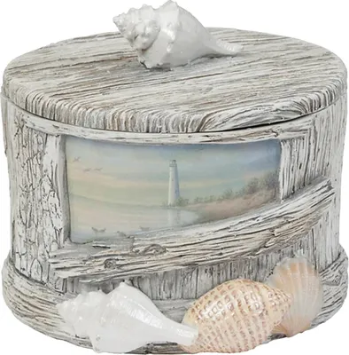 Контейнер Creative Bath At The Beach ATB25MULT матовый бежевый, настольный