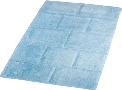 Коврик Ridder Aquamod Wall 7041303 90x60 см, для ванной, синий