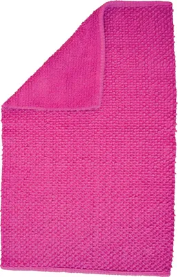 Коврик Ridder Aquamod Fluffy 749312 80x50 см, для ванной, розовый