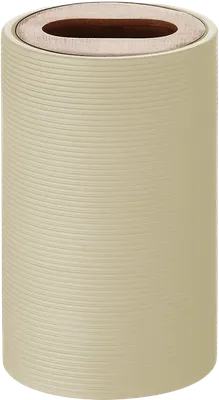 Стакан для зубных щеток Ridder Roller 2105209 бежевый
