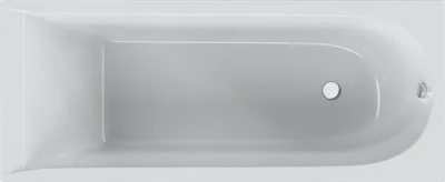 Акриловая ванна AM.PM Spirit V2.0 W72A-170-070W-A2 170x70 см, пристенная, белая, с каркасом