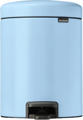 Мусорное ведро Brabantia NewIcon 202681 5 л, для туалета, для кухни, голубое