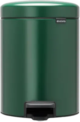 Мусорное ведро Brabantia NewIcon 304026 5 л, для туалета, для кухни, зеленое
