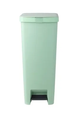 Мусорное ведро Brabantia StepUp 800108 40 л, для кухни, голубое, зеленое