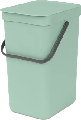 Мусорное ведро Brabantia Sort&Go 211829 12 л, для туалета, для кухни, встраиваемое, голубое