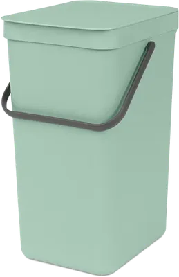 Мусорное ведро Brabantia Sort&Go 211867 16 л, для туалета, для кухни, встраиваемое, голубое