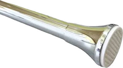 Телескопический карниз для ванны Savol SK-1426A 260 см, прямой, глянцевый хром