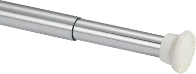 Телескопический карниз для ванны Savol S-01222B 200 см, прямой, матовый хром