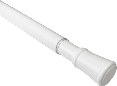 Телескопический карниз для ванны Savol S-010683W 183 см, прямой, глянцевый белый