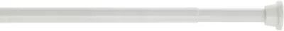 Телескопический карниз для ванны Grekon 1210-260WHT 260 см, прямой, глянцевый белый