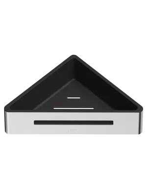 Полка для душа WHITECROSS Ergo ER2282NIB угловая, подвесная, брашированный никель (brushed nickel)