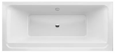 Акриловая ванна ALBA SPA Barselona 2.0 без опоры 170x75 см, пристенная, белая