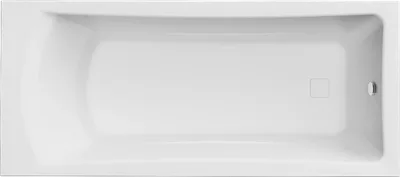 Акриловая ванна Marka One Prime 150x75 см, пристенная, белая, с каркасом