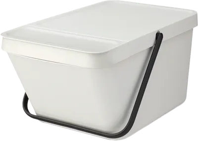 Мусорное ведро Brabantia Sort&Go 277702 20 л, для туалета, для кухни, серое