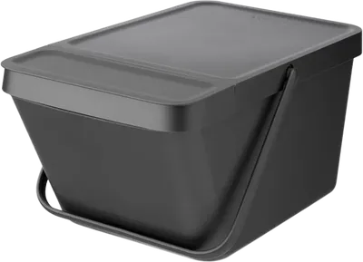 Мусорное ведро Brabantia Sort&Go 277726 20 л, для туалета, для кухни, серое