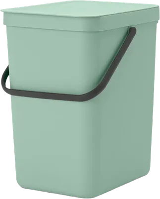 Мусорное ведро Brabantia Sort&Go 212765 25 л, для туалета, для кухни, голубое