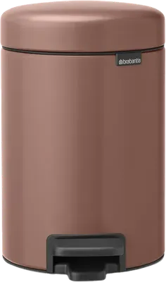 Мусорное ведро Brabantia NewIcon 233968 12 л, для туалета, для кухни, коричневое