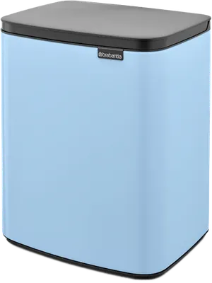 Мусорное ведро Brabantia Bo 223563 12 л, для туалета, для кухни, подвесное, голубое