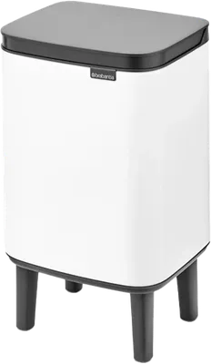 Мусорное ведро Brabantia Bo Hi 227042 4 л, для туалета, для кухни, белое