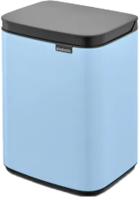 Мусорное ведро Brabantia Bo 224003 4 л, для туалета, для кухни, подвесное, голубое