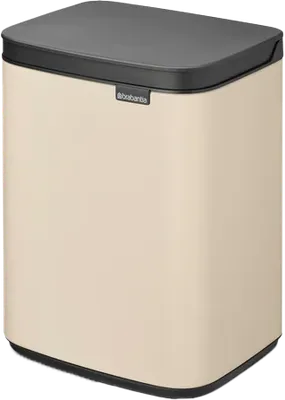 Мусорное ведро Brabantia Bo 234088 4 л, для туалета, для кухни, подвесное, бежевое