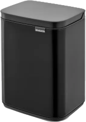Мусорное ведро Brabantia Bo 222481 4 л, для туалета, для кухни, подвесное, черное