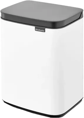 Мусорное ведро Brabantia Bo 222344 4 л, для туалета, для кухни, подвесное, белое