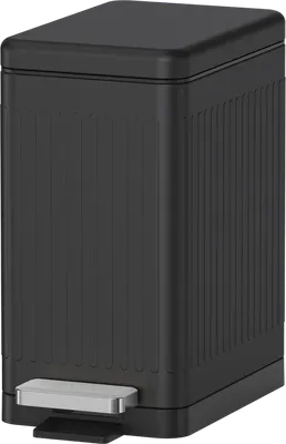 Мусорное ведро Weltwasser WW Magy BL 10L 10 л, для туалета, для кухни, черное