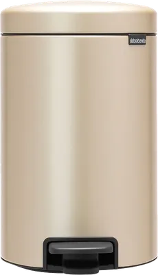 Мусорное ведро Brabantia NewIcon 304446 12 л, для туалета, для кухни, бежевое