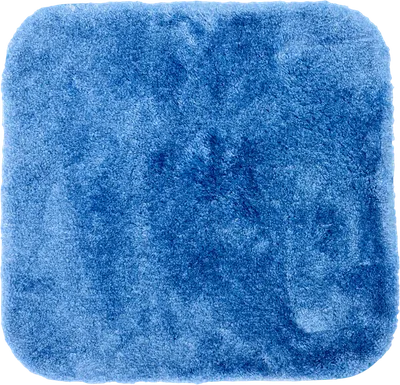 Коврик Wasserkraft Wern BM-2504 55x57 см, для ванной, синий, голубой