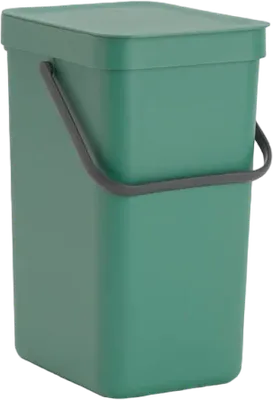Мусорное ведро Brabantia Sort&Go 129803 12 л, для кухни, подвесное, зеленое