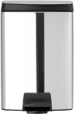Мусорное ведро Brabantia Pedal Bin 395642 10 л, для туалета, сталь