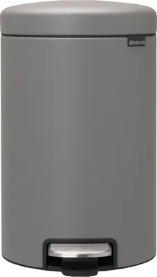 Мусорное ведро Brabantia NewIcon 119149 12 л, для туалета, серое