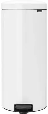 Мусорное ведро Brabantia NewIcon 114748 30 л, для кухни, белое