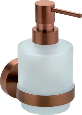 Дозатор для жидкого мыла Bemeta Amber 155109102 настенный, медь