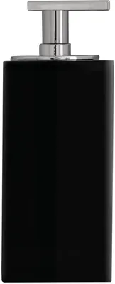 Дозатор для жидкого мыла Ridder Rom 22290510 настольный, черный, хром
