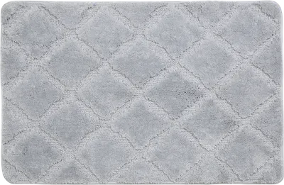 Коврик Wasserkraft Lippe BM-6511 90x60 см, для ванной, рисунок, серый